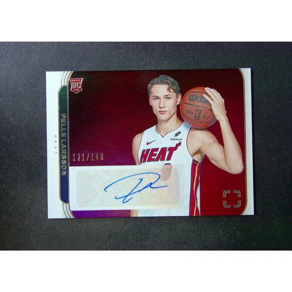 2024-25 Photogenic Pelle Larsson RC Rookie Auto /149 - Picture 1 of 2